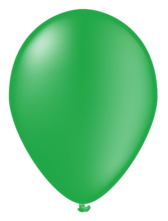 Globos de colores verde lima